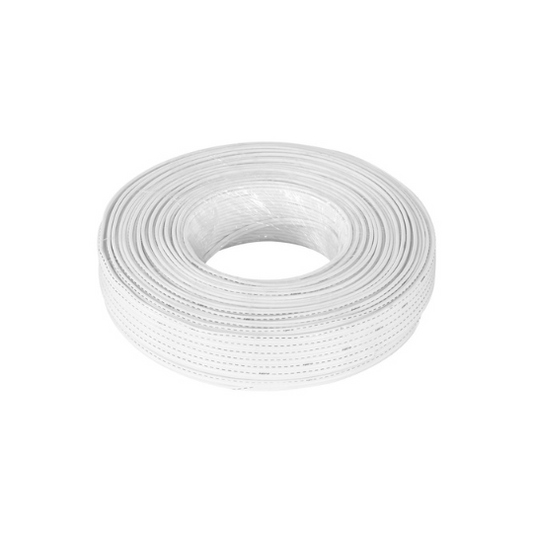1MM White Ripcord Wire Per Roll