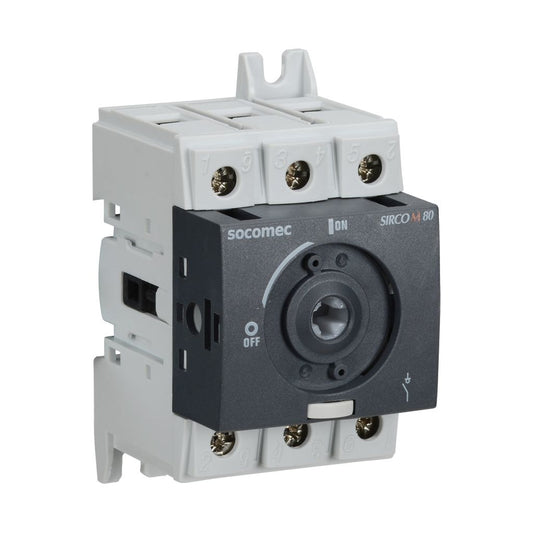 22003008 80A 37KW 3pole Load Break Switch Sirco M Series - Online Electrical