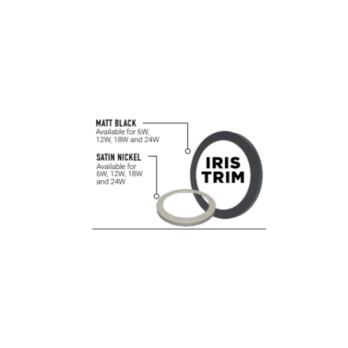 24W LED Round IRIS 2 IN 1 Ceiling light Magnetic Trims - Online Electrical