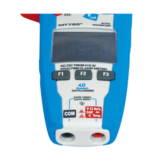 MT785 1500V DC H & W Analysis Clamp Meter, CAT IV 600V