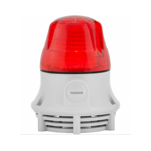 38653 Red Surface Mount Signaling + Audible Beacon 90-240VAC - Online Electrical