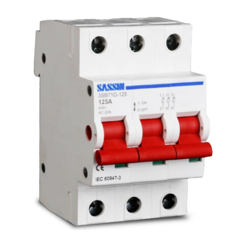 3SG6-363 3Pole 63A Modular Isolator - Online Electrical