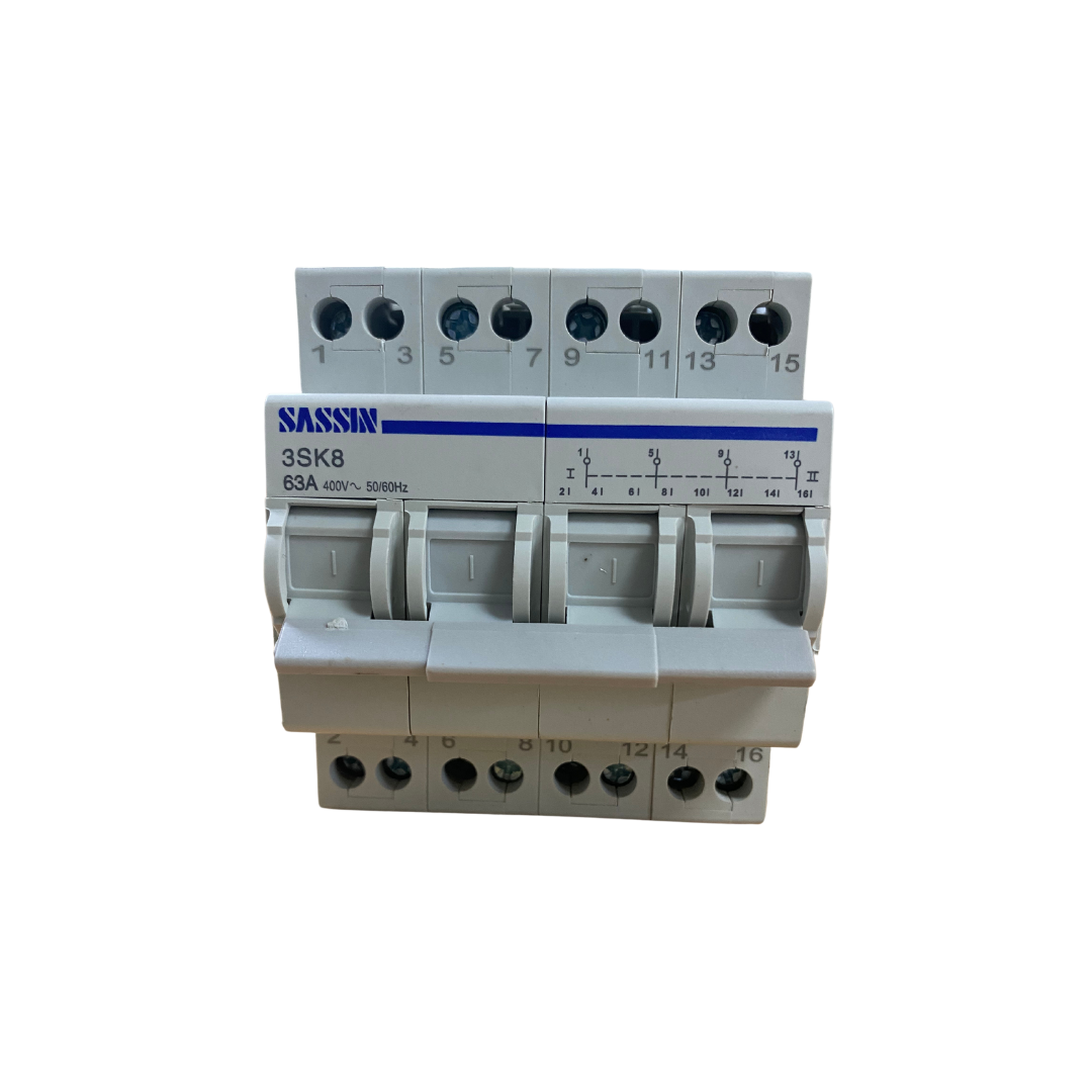 3SK8 4P 63A 400 V Change-over Switch - Online Electrical