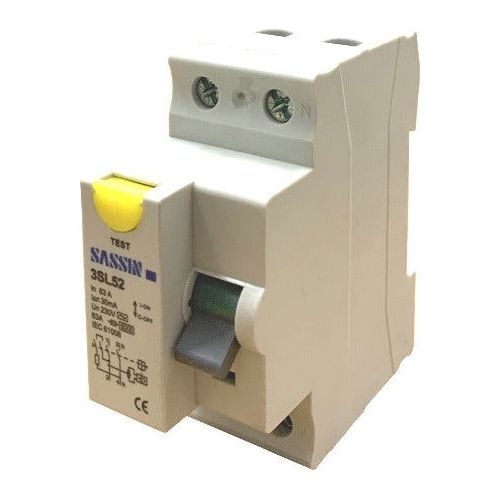 3SL52-263 2P 30MA 63A Residual Current Device (RCD) No Overload Protection - Online Electrical