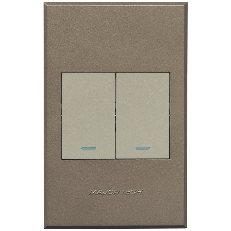 3V100 2Lever Bell Press Switch 100x50mm Veti3