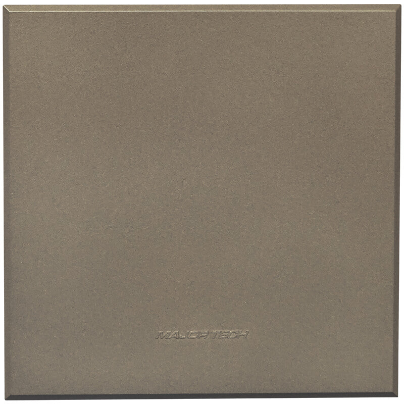 Blank Cover Plate White 100x100mm Veti3 - Colour Options