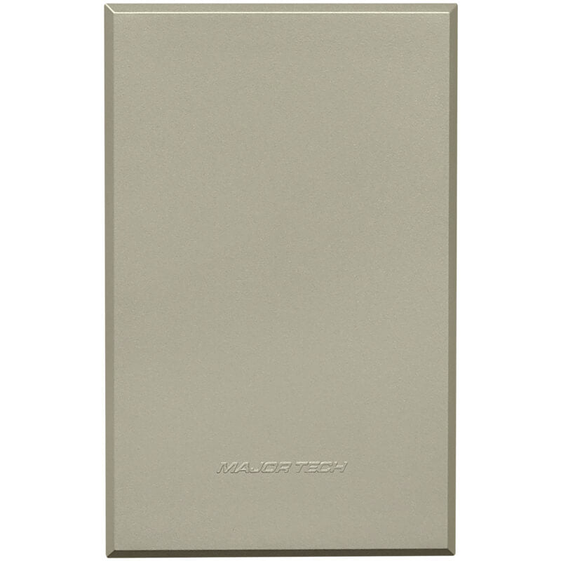 Blank Cover Plate White 100x50mm Veti3 - Colour Options