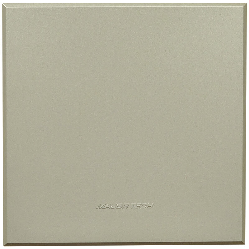 Blank Cover Plate White 100x100mm Veti3 - Colour Options