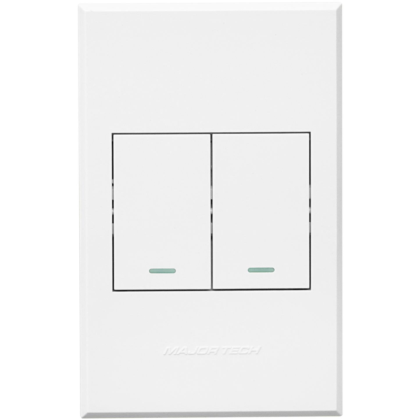 3VW112 2Lever 1Way Switch 100x50mm White Veti3 - Online Electrical