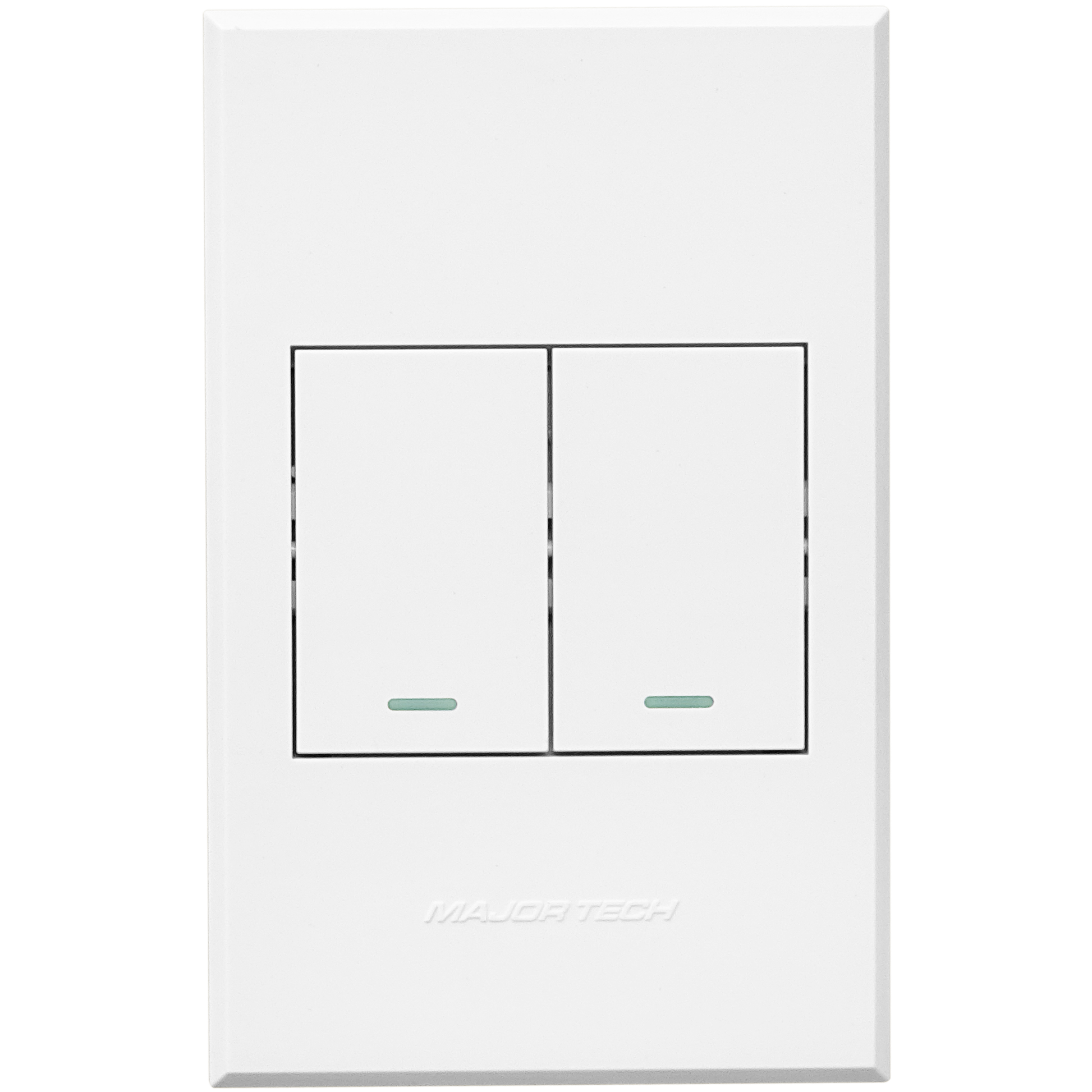 3VW112 2Lever 1Way Switch 100x50mm White Veti3 - Online Electrical