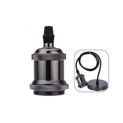 OL-PEND- Aluminium E27 Lamp Holder - Various Colours