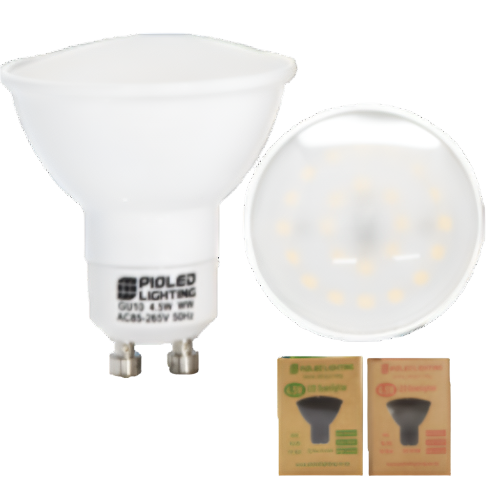 4.5W LED GU10 Dimmable Lamp. Available in Cool & Warm White - Online Electrical