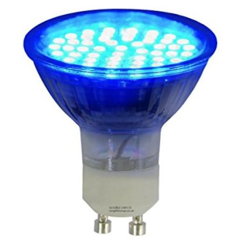 4W LED GU10 Colour Lamps - Various Colours - Online Electrical