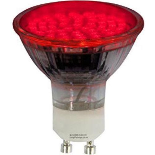 4W LED GU10 Colour Lamps - Various Colours - Online Electrical