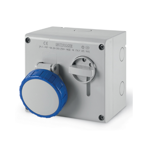 505.1683 16A 3P CEE Socket - Online Electrical