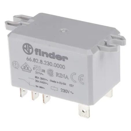 668290240000 30A 24VDC HI Power Relay - Online Electrical
