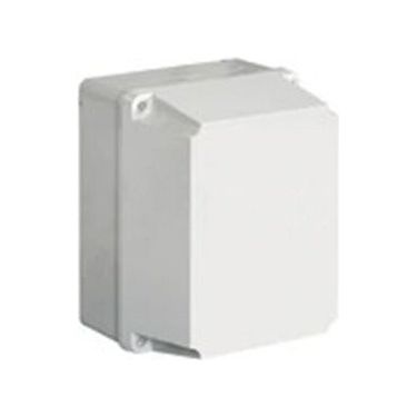 686.404 IP56 100x100x80mm PVC Housing Opaque High Lid Junction Box - Online Electrical