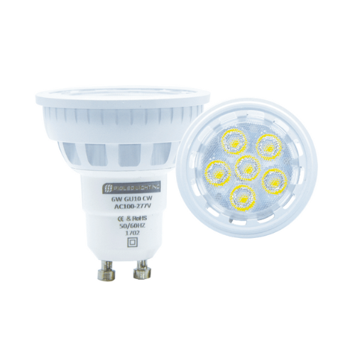 6W LED GU10 Dimmable Pure White Downlighter Lamp - Online Electrical