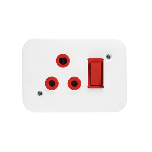 SWITCH SOCKET SGL IND. DEDICATED 7390D/003