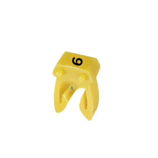 Klemsan WM03 4-6mm Clip on Cable Markers 0-9/500
