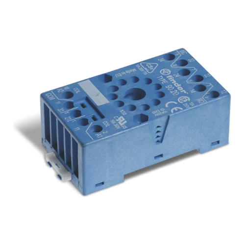 90.20 8Pin SURF/DIN Relay Base - Online Electrical