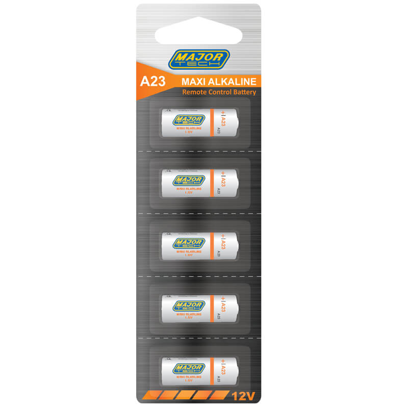 A23-BP5 12V 5PACK REMOTE CONTROL BATTERY - Online Electrical
