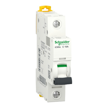 A9F64110 Acti9 iC60A 1P 10A 6KA C Curve Breaker - Online Electrical
