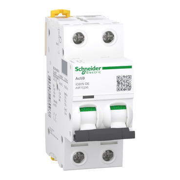 A9F75202 C60N 2P 2A D CURVE 10KA - Online Electrical