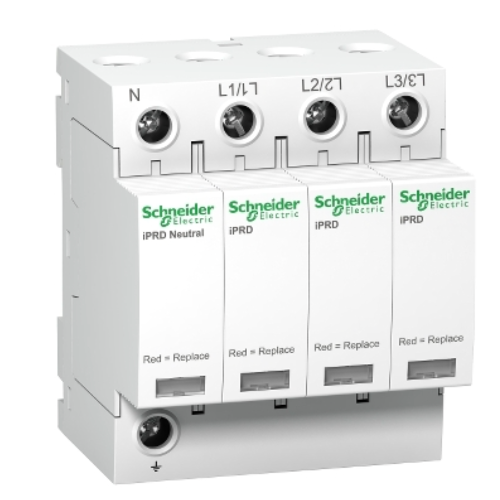 iPRD65r modular surge arrester. 3P + N. 350V. with remote transfer