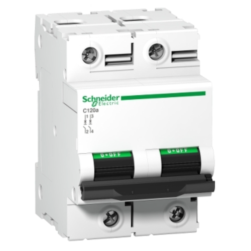 A9N60712 C120A 2P 100A C Curve 6kA Breaker