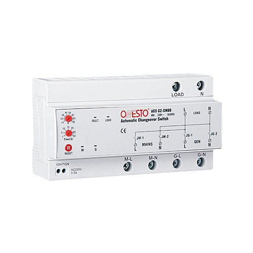 ACS-C20M80 80A AUTOMATIC C/O SWITCH - Online Electrical