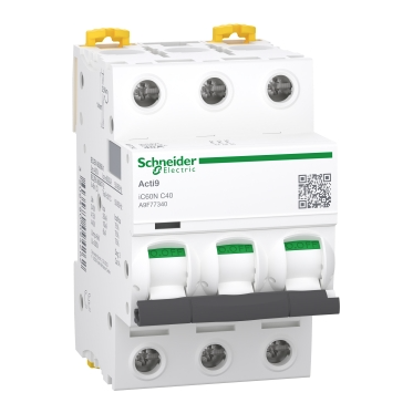 Acti9 Miniature Circuit Breaker C60N 3P C Curve - Online Electrical