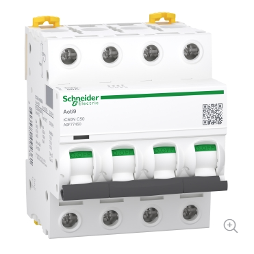 Acti9 iC60N 4P Miniature Circuit Breaker - Online Electrical