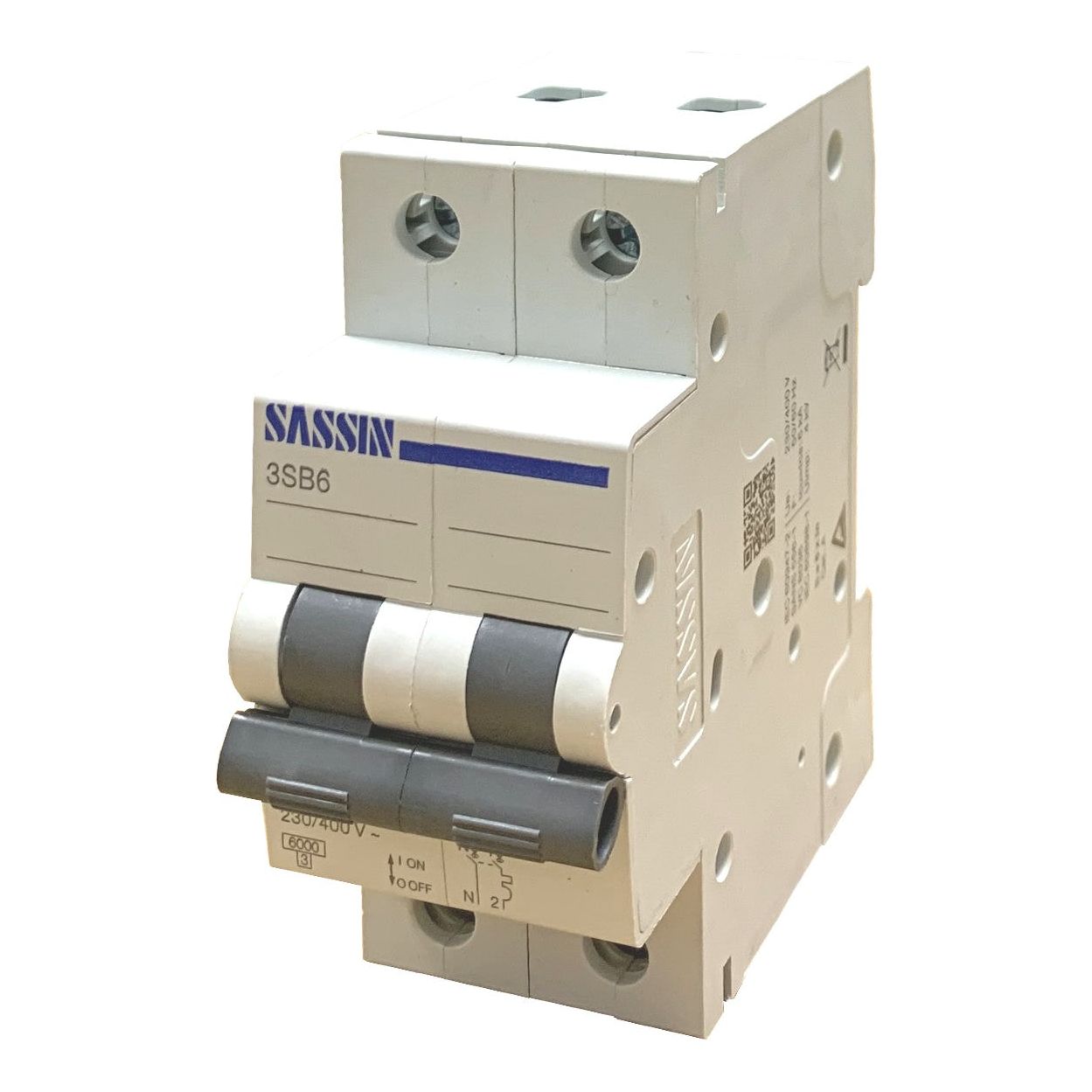 B6-2C10N 10A 2P 6KA C Curve Breaker - Online Electrical