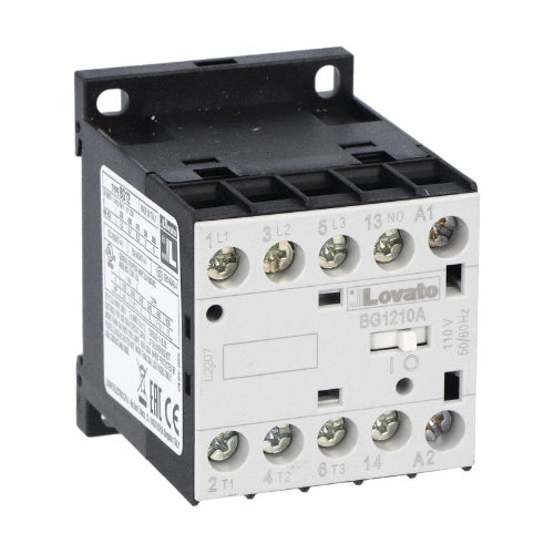 BG1210 12A 3Pole 4KW 1NO Miniature Contactor