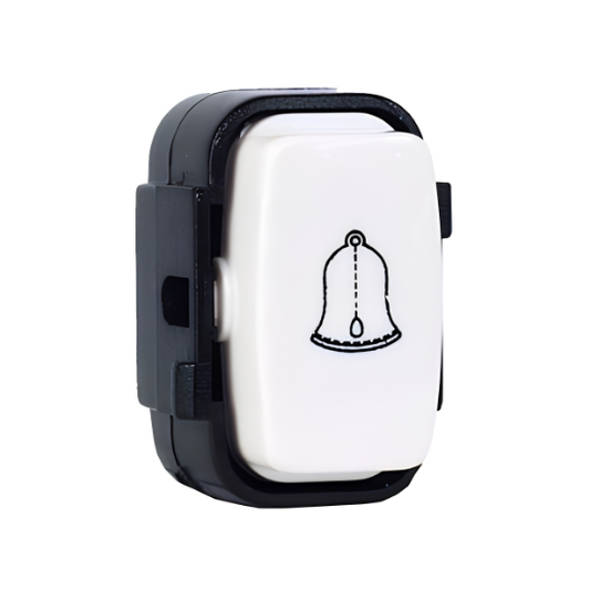 BI661-P Bell Push Insert 4A White - CBI Range
