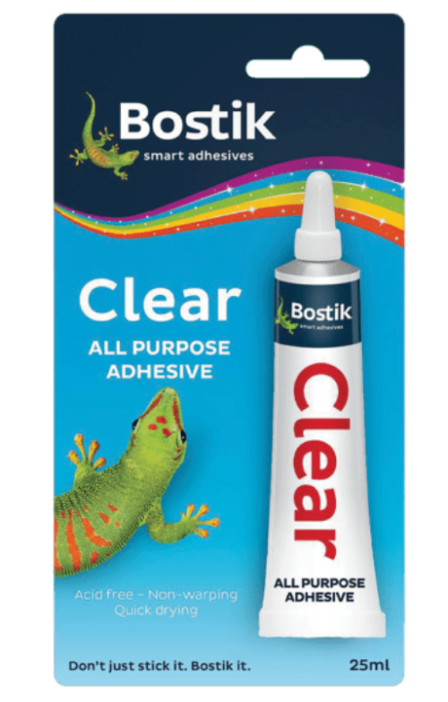Bostik Clear Adhesive 25ml
