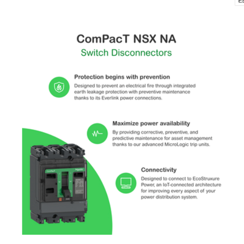 C633630S NSX630NA 3P 630A Switch Disconnector