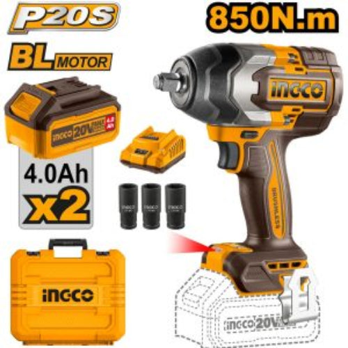CIWLI2085 Impact Wrench 20V PS+C/L 850NM