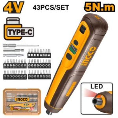 CSDLI04062 Screwdriver Cordless 20V PS+C/L + BITS