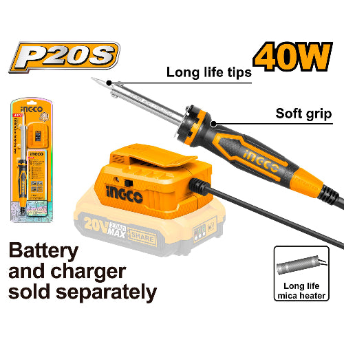 CSILI2001 20V PS+Cordless Soldering Iron