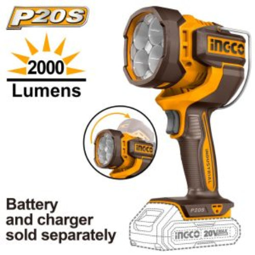 CWLI2088 Work Lamp 20V PS+C/L 2000Lumens
