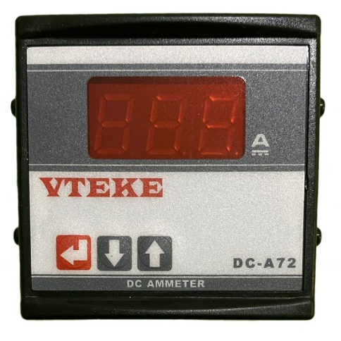 DC-A72 Digital DC Ammeter 72X72mm - Online Electrical