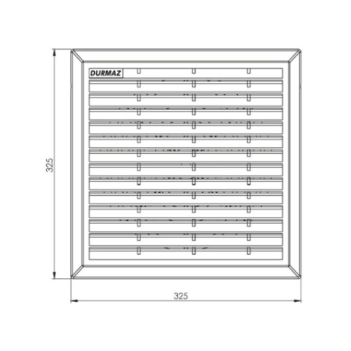 DFF3251 325X325MM 220V FILTER/FAN