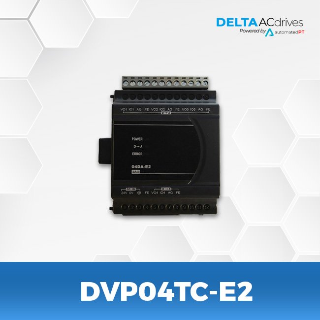 DVP04TC-E2 TC 24VDC Temp Extension for ES2