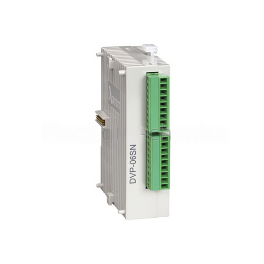 DVP06SN11R 6DO 24VDC EXT SS/SA/SX/SV