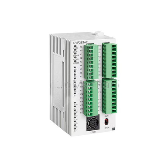 DVP28SA211T 16I+12O SA2 24VDC PLC Relay - Right-Hand side Expansion Only