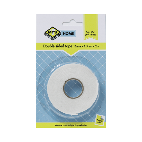 Double Sided Tape 12MMx1.5MM X 2MTR