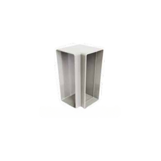 ECO1 Single Compartment PVC Power Skirting Horizontal Bend