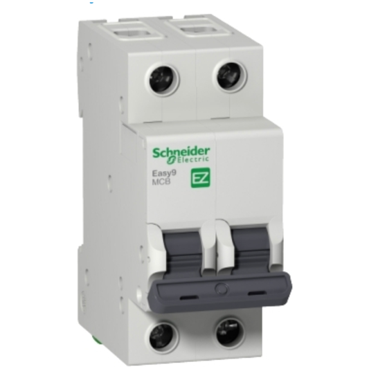 EZ9F53216 2P 16A 3KA C Curve Breaker Easy9 - Online Electrical